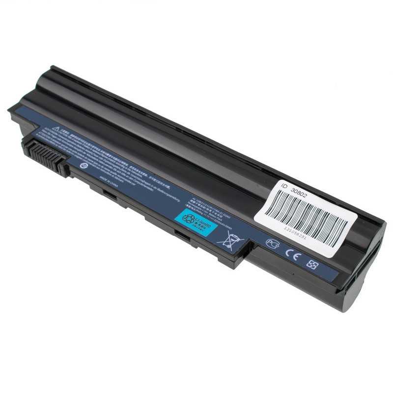 Батарея AL10B31 ACER One D255 D260 D270 One 522 AL10A31 LC.BTP00.128 LC.BTP00.129 BT.00603.121 10.8V 5200mAh 56Wh Black