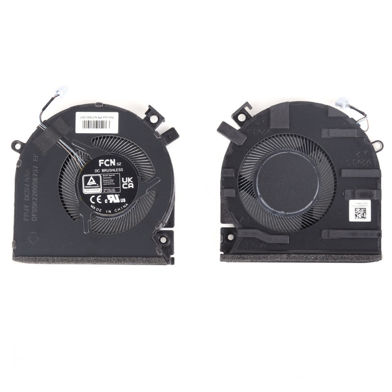 Вентилятор HP Victus 15-FA 15T-FA 15-FB 15Z-FB TPN-Q278 TPN-Q279 N13304-001 N17903-001 N17902-001 Delta ND85C26-21J19 Вентилятор HP Victus 15-FA 15T-FA 15-FB 15Z-FB TPN-Q278 TPN-Q279 N13304-001 N17903-001 N17902-001 Delta ND85C26-21J19