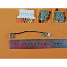 Роз'єм живлення HP 15-DW 15-DY 15G-DR 15G-DX 15Q-DS 15-EF 15S-EQ 15S-FQ 15Q-BU 15Q-BY 15-DA 15T-DA 15-DB 15T-DB 15Z-DB 15Q-DS