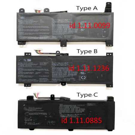 Акумулятор до ASUS C41N1731-1 ВЕРСИЯ 2 СМОТРЕТЬ НА УШКИ ROG Strix Scar II GL704GV GL704GM GL704GW 15.4V 4335mAh 66Wh Black оем