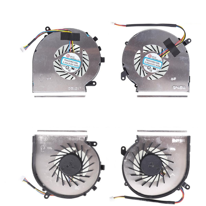 Вентилятор MSI GE62 GE62VR GP62MVR GE72VR GP62VR GP72VR MS-16J9 MS-16JB PAAD06015SL N371 N366 N371 N303 N302 CPU GPU Вентилятор MSI GE62 GE62VR GP62MVR GE72VR GP62VR GP72VR MS-16J9 MS-16JB PAAD06015SL N371 N366 N371 N303 N302 CPU GPU