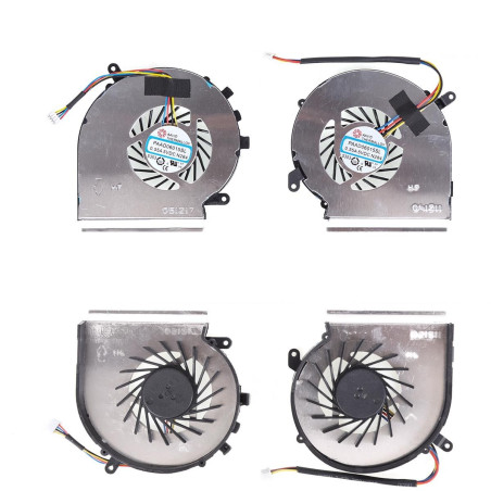 Вентилятор MSI GE62 GE62VR GP62MVR GE72VR GP62VR GP72VR MS-16J9 MS-16JB PAAD06015SL N371 N366 N371 N303 N302 CPU GPU