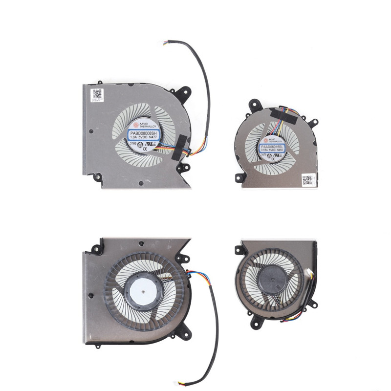 Вентилятор MSI GL66 GF66 GF76 MS-1583 CPU GPU fan PABD08008SH-N477 PAAD06015SL-N460 PABD08008SH-N459 DFS5L22H05G86C Вентилятор MSI GL66 GF66 GF76 MS-1583 CPU GPU fan PABD08008SH-N477 PAAD06015SL-N460 PABD08008SH-N459 DFS5L22H05G86C