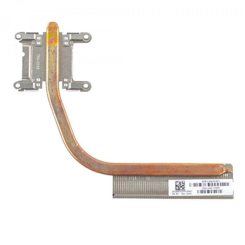 Радиатор для ноутбука HP 250 G7 15-DA 15T-DA 15-db 15-di 15g-dr 15q-ds L20470-001 L20470001 TPN-C135 Радиатор для ноутбука HP 250 G7 15-DA 15T-DA 15-db 15-di 15g-dr 15q-ds L20470-001 L20470001 TPN-C135