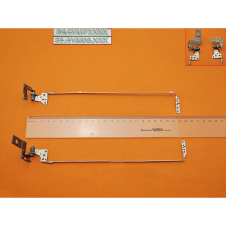 Петли Acer Aspire V5-531 V5-571 34.4VM07.XXX 34.4VM06.XXX пара левая и правая