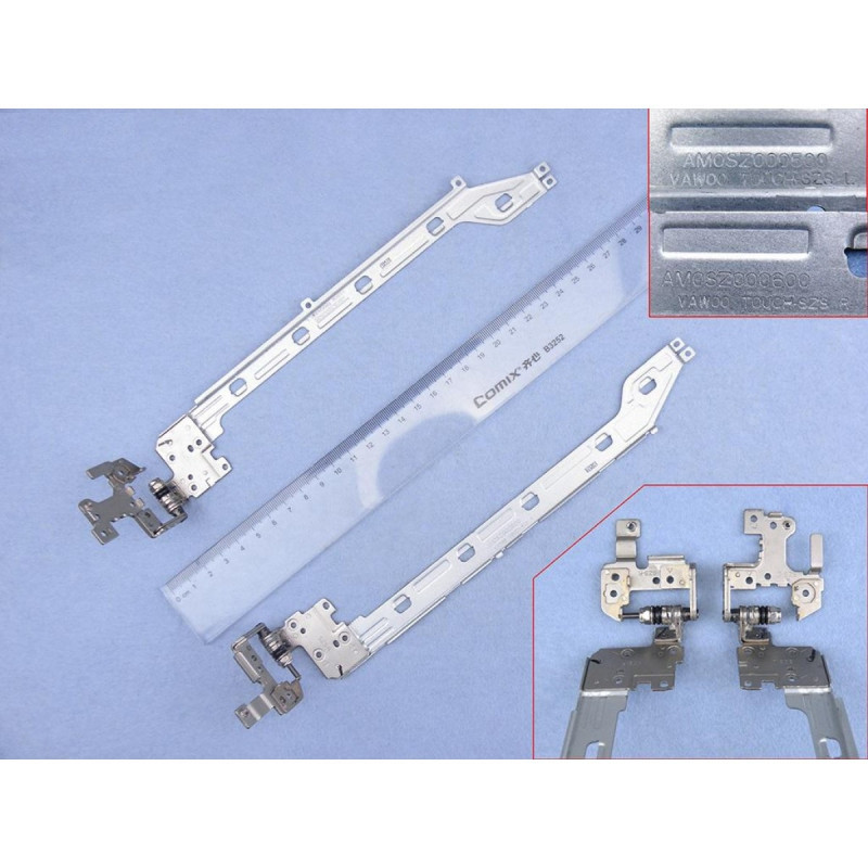 Петлі Dell Inspiron 15 3521 i15RV-1667BLK AM0SZ000500 AM0SZ000600 до моделей з тачскріном пара Петлі Dell Inspiron 15 3521 i15RV-1667BLK AM0SZ000500 AM0SZ000600 до моделей з тачскріном пара