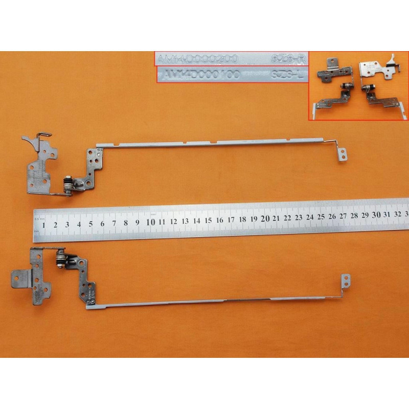 Петли HP Pavilion 15-G 15-H 15-R 15-S HP 250 255 G3 AM14D000100 AM14D000200 749655-001 пара левая и правая Петли HP Pavilion 15-G 15-H 15-R 15-S HP 250 255 G3 AM14D000100 AM14D000200 749655-001 пара левая и правая