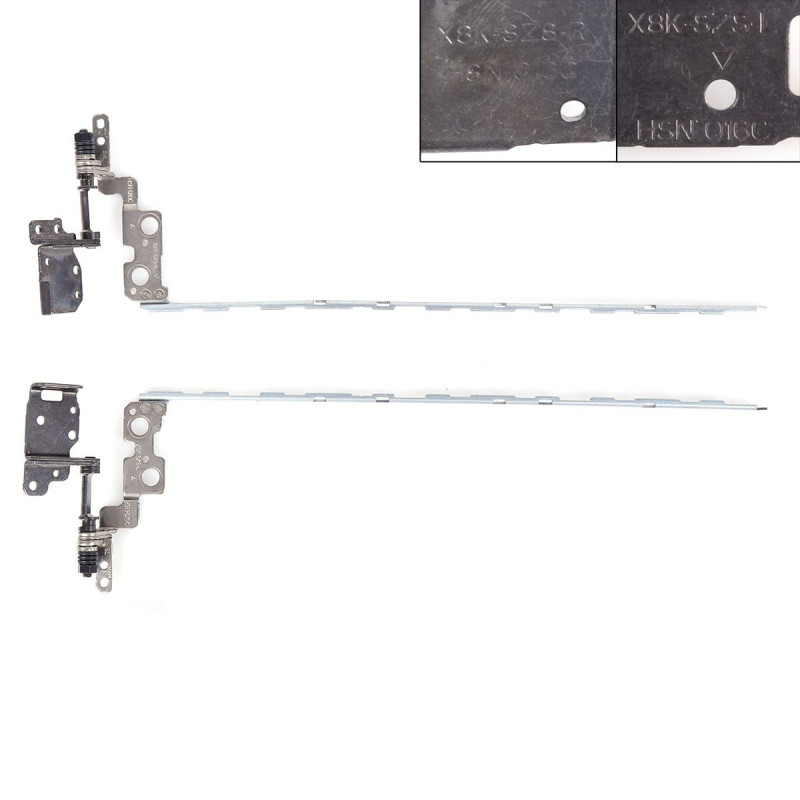 Петли HP ProBook 450 455 455R G6 G7 L45117-001 FBX8K008010 FBX8K009010 L79189-001 пара левая и правая Петли HP ProBook 450 455 455R G6 G7 L45117-001 FBX8K008010 FBX8K009010 L79189-001 пара левая и правая