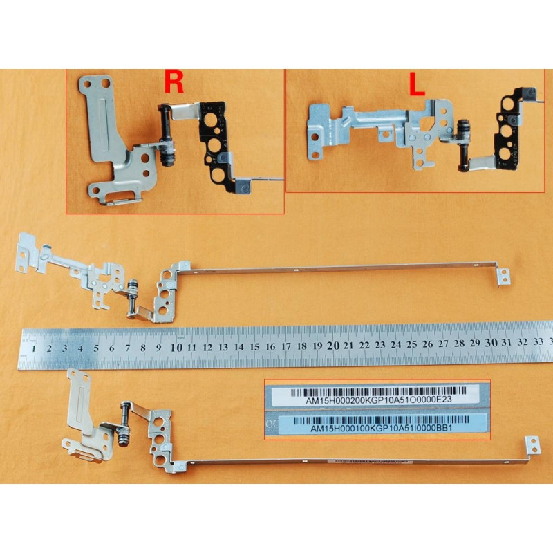 Петли Toshiba Satellite C50-B C50D-B C55D-B C55-B AM15H000200 AM15H000100 пара левая и правая Петли Toshiba Satellite C50-B C50D-B C55D-B C55-B AM15H000200 AM15H000100 пара левая и правая