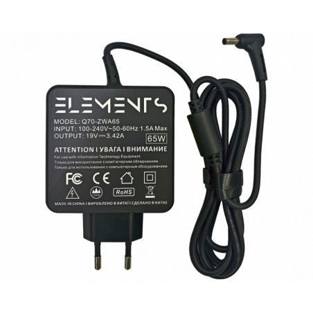 Блок питания Asus 19V 3.42A 65W 4.0 1.35 UX31 UX31A UX31L UX31LA UX32 UX32A UX32V UX32VD F201E F202E X200 X200CA