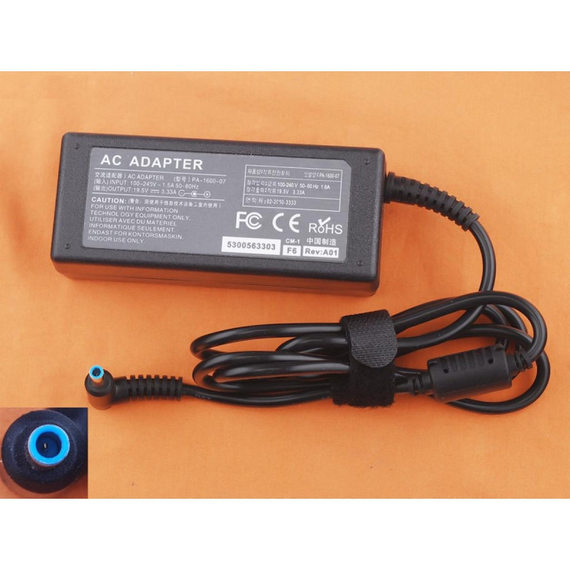 Блок питания HP 19.5V 3.33A 65W 4.5 3.0mm Блок питания HP 19.5V 3.33A 65W 4.5 3.0mm