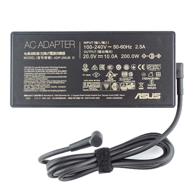 Блок питания Asus TUF Gaming Rog Zephyrus Strix 20V 10A 200W 6.0 3.7 ADP-200JB D FX86F FX95G FX95D FX505G FX505DT Блок питания Asus TUF Gaming Rog Zephyrus Strix 20V 10A 200W 6.0 3.7 ADP-200JB D FX86F FX95G FX95D FX505G FX505DT