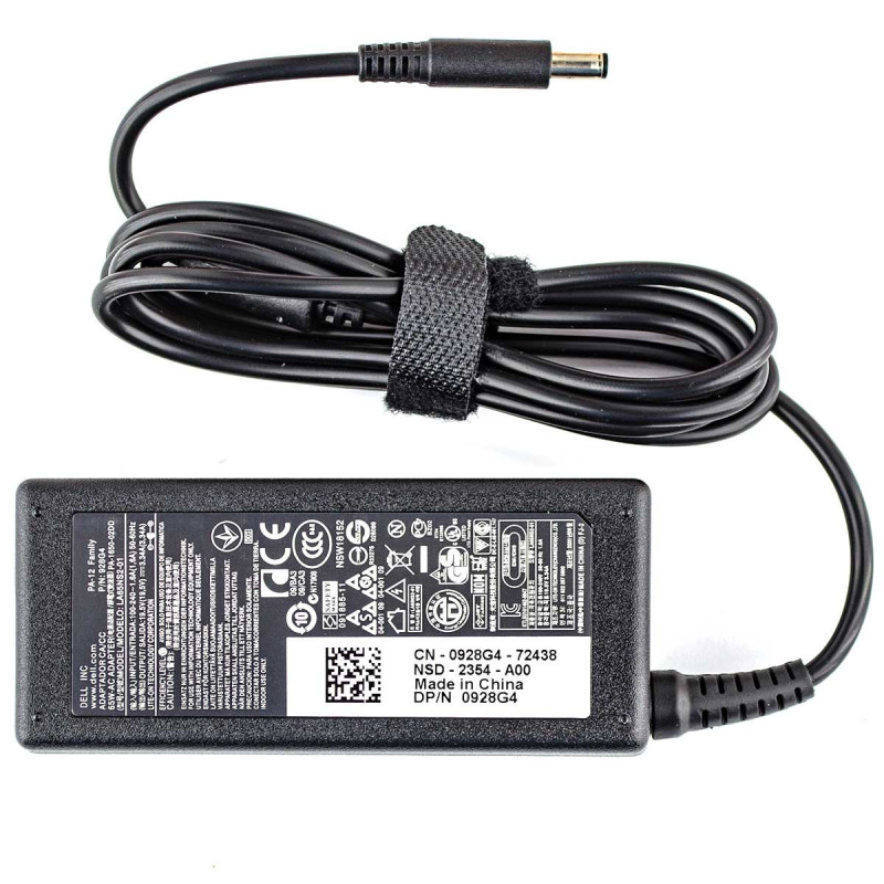 Блок питания для ноутбука Dell 19.5V 3.34A 65W 4.5 3.0 0928G4 Блок питания для ноутбука Dell 19.5V 3.34A 65W 4.5 3.0 0928G4