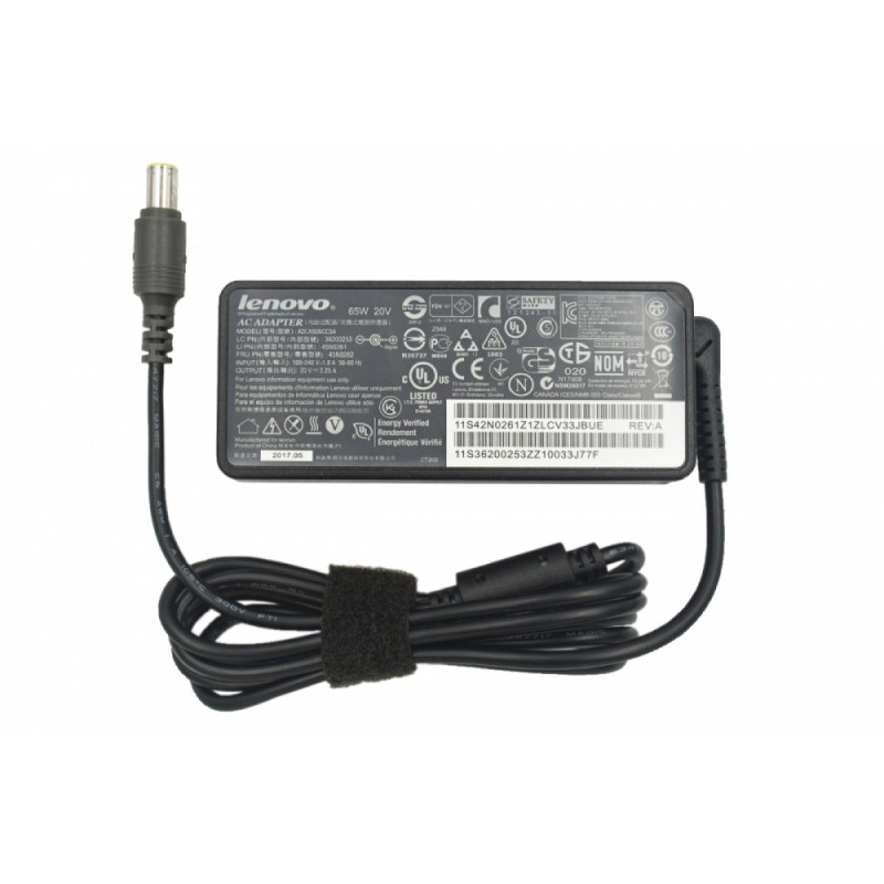 Блок живлення до ноутбука Lenovo 20V 3 25A 65W 7.9 5.5 Блок живлення до ноутбука Lenovo 20V 3 25A 65W 7.9 5.5