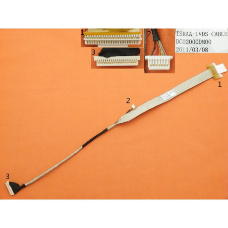 Шлейф матриці Toshiba Satellite P200 P205 DC02000DM00 LVDS 30pin