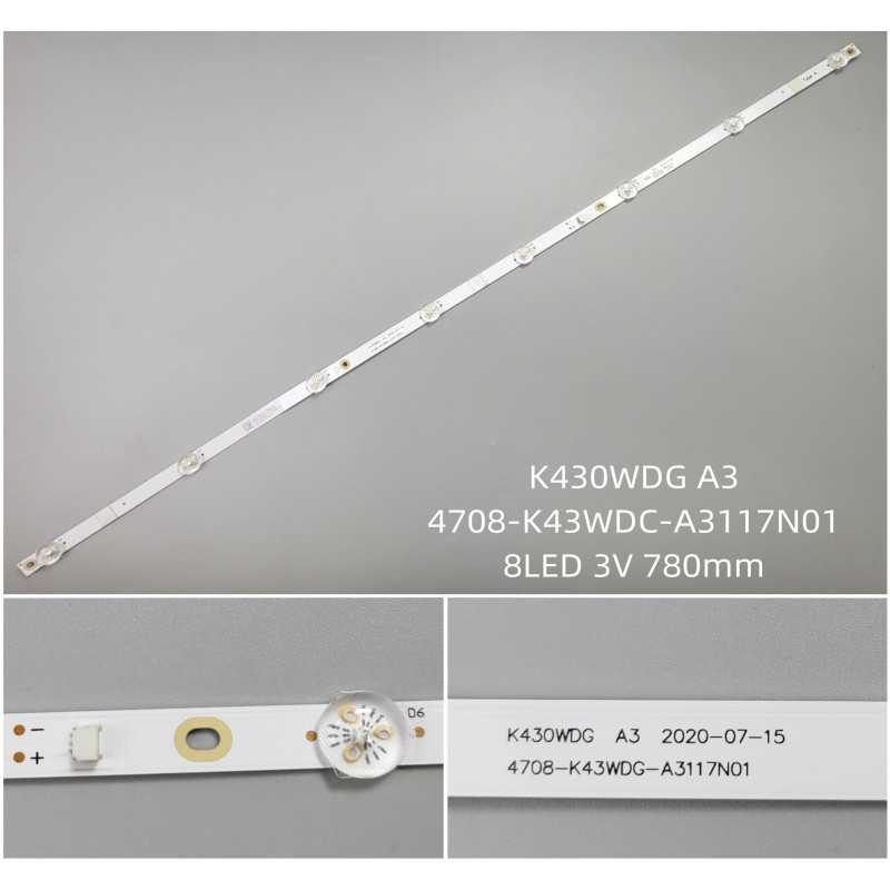Підсвітка 4708-k43wdg-a3117n01 4708 k43wdg a3117n01 4708-k43wdg SW SW-L E486558 471R1P79 MH-H-11-10 4708-K43WDC-A3117N01 Type A