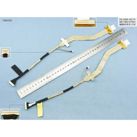 Шлейф матриці Toshiba Satellite A300 A300d A305 6017B0147801 6017B0147901 11.06.15 A03 13.12.26