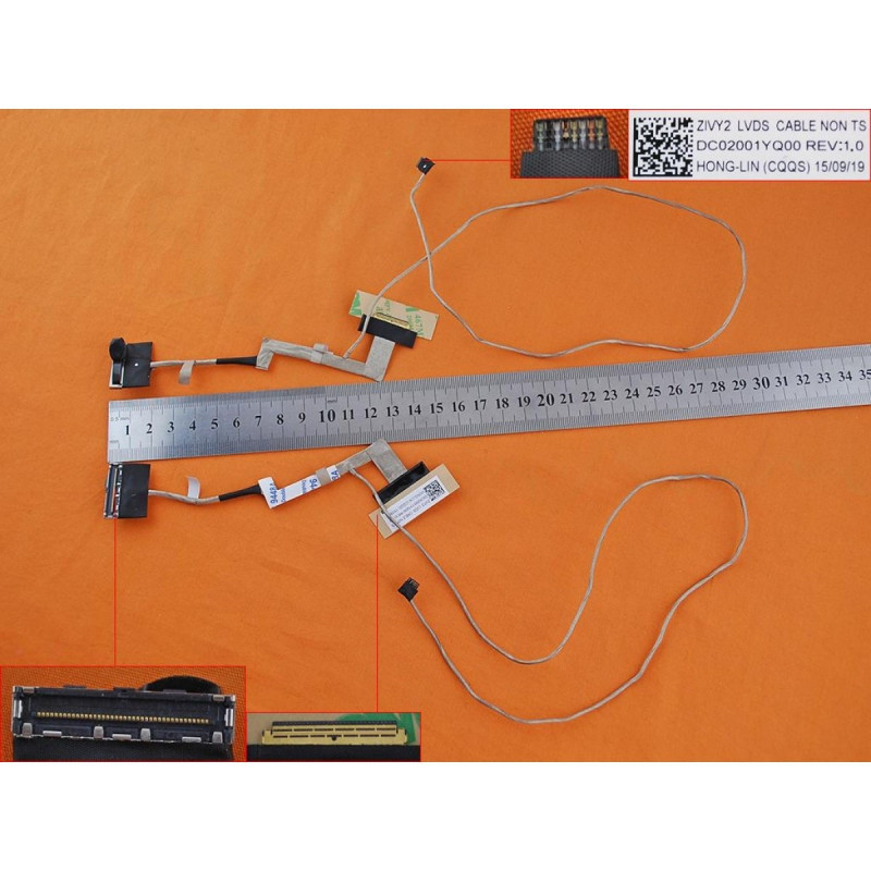 Шлейф матриці Lenovo Ideapad Y50-70 DC02001YQ00 30Pin No Touch Led Cable Шлейф матриці Lenovo Ideapad Y50-70 DC02001YQ00 30Pin No Touch Led Cable