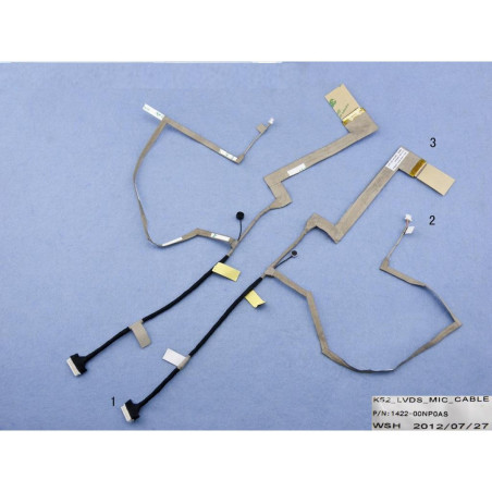 Шлейф матрицы Asus K52 K52D K52J K52F K52N K52JR A52 A52F A52JB A52N A52J X52 X52F 1422-00NP0AS DD0KJ3LC000 LVDS