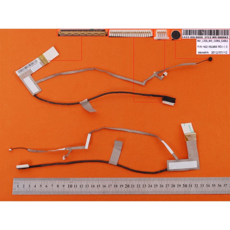 Шлейф матрицы Asus N61V N61VG N61VN N61S 1422-00LA0AS 142200LA0AS 1422-00L9000 142200L9000 14G2206NN10Q LVDS 40pin