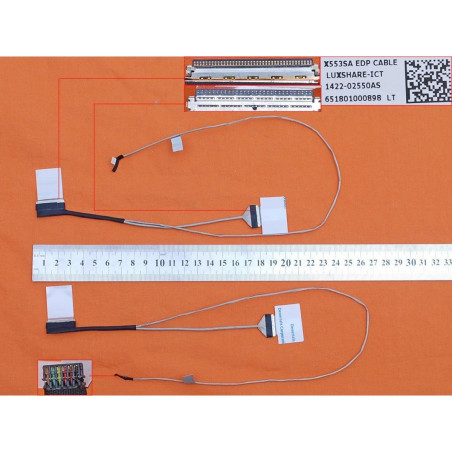 Шлейф матрицы Asus A553SA D553SA F553SA K553SA P553SA X553SA 30pin eDP 1422-02550AS 14005-01810100 14005-01810000