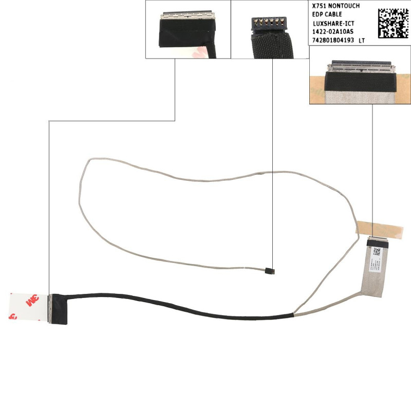 Шлейф матрицы Asus X751LA X751LAB X751LAV X751LB X751LJ X751LJC X751NA X751NV X751SA X751SJ X751SV X751YI F751YI Шлейф матрицы Asus X751LA X751LAB X751LAV X751LB X751LJ X751LJC X751NA X751NV X751SA X751SJ X751SV X751YI F751YI