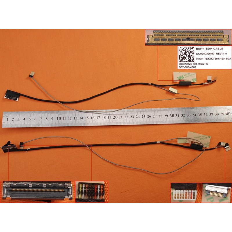 Шлейф матриці Lenovo Yoga 510-15ISK Flex 4 1580 Flex 4-1570 DC02002D100