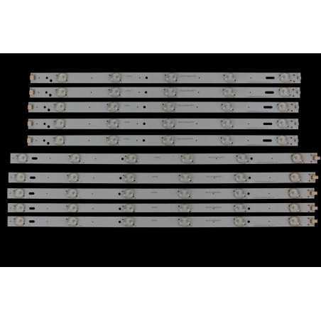Подсветка J48F21 Sanyo LED48C81 48S1 LED48V3I LED48V6I Konka LED49G2700 K483535T0511L53N Rev1.2 K483535T0511R53G Rev1.2