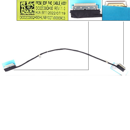 Шлейф матриці HP ZBook Fury 17 G7 G8 eDP 30pin DC02C00QH00 FPZ50