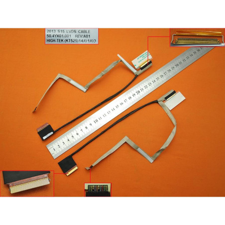 Шлейф матрицы HP Probook 450 455 G1 50.4YX01.001 504YX01001 50.4YX01.031 504YX01031 727626-001 727626001 LED 40pin