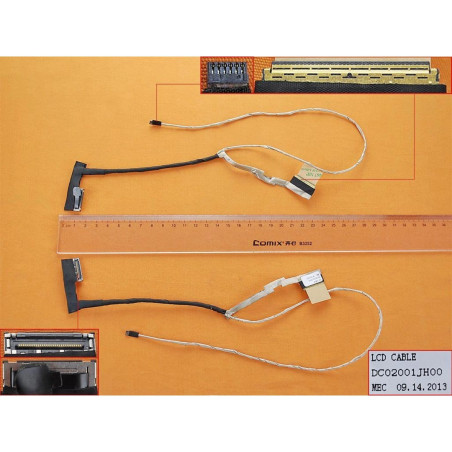 Шлейф матриці HP Pavilion Envy M6 M6-1000 DC02001JH00 QCL50 686898-001 686898001 LVDS 40pin