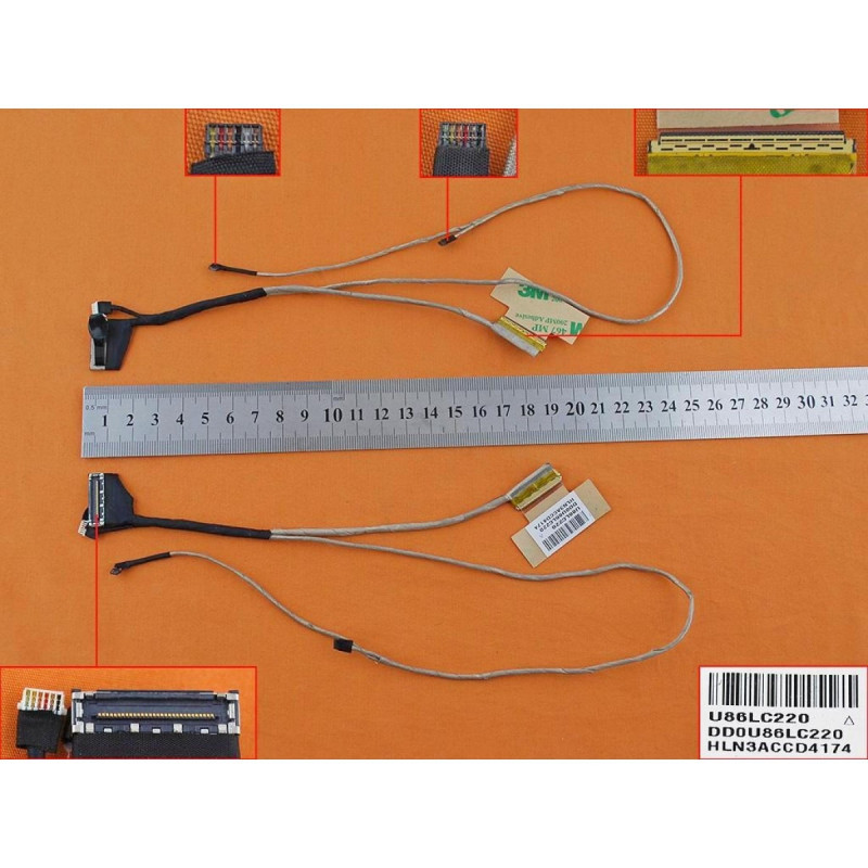 Шлейф матриці HP Pavilion 15-N 15-F DD0U86LC240 U86LC220 HLN3ACCD4174 732066-001 732066001 Шлейф матриці HP Pavilion 15-N 15-F DD0U86LC240 U86LC220 HLN3ACCD4174 732066-001 732066001