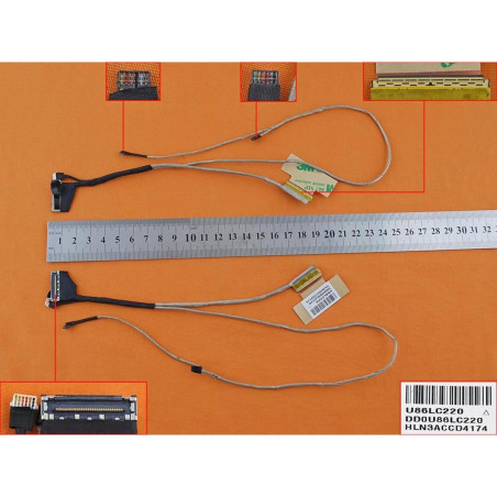 Шлейф матриці HP Pavilion 15-N 15-F DD0U86LC240 U86LC220 HLN3ACCD4174 732066-001 732066001