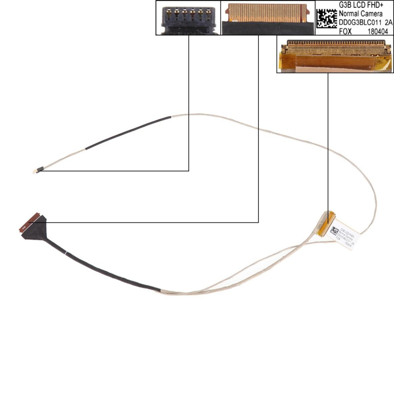 Шлейф матрицы HP 17-AN TPN-Q195 eDP 30pin DD0G3BLC011 DD0G3BLC111 Шлейф матрицы HP 17-AN TPN-Q195 eDP 30pin DD0G3BLC011 DD0G3BLC111