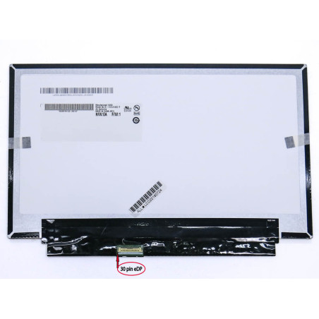 Матриця 11.6 Slim eDP 1366*768 30pin AUO B116XAN02.2 B116XAN02.0 B116XAN02.4 B116XAN02.7