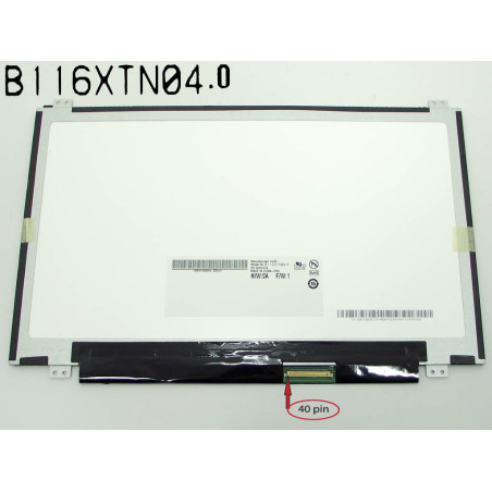 Матриця 11.6 AUO B116XTN04.0 LED Slim 1366*768 40pin B116XW03 V.2 N116BGE-L41 N116BGE-L42 N116BGE L41 N116BGE L42