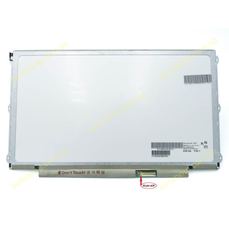 Матриця 12.5 Slim eDP 1366*768 30pin AUO B125XTN02.0 B125XTN02.2 B125XW01 V.0 LP125WH2-TLFA LP125WH2-SLB3 LP125WH2-SLB1
