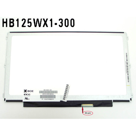 Матриця 12.5 B125XW01 V.0 LP125WH2-TLB2 LP125WH2 TLFA LP125WH2 SLB3 LP125WH2 SLB1 LP125WH2 TLB1 LP125WH2 SLT1 HB125WX1 300