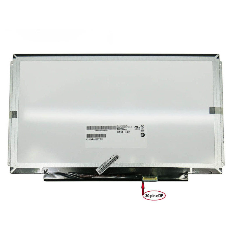 Матрица 13.3 Slim eDP 1366*768 30pin AUO B133XTN01.6 B133XTN01.2 HW1A N133BGE-EAB N133BGE EAB