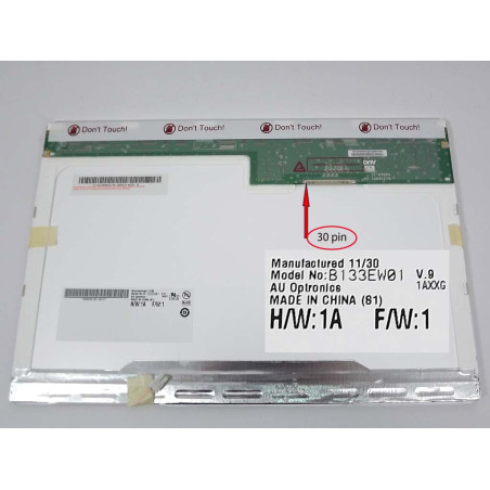 Матрица 13.3 AUO B133EW01 V.9 CCFL-1лампа 1280*800 30Pin ASUS ACER DELL MSI HP Lenovo B133EW01 v.4 N133I7-L01 LP133WX1-TLB1