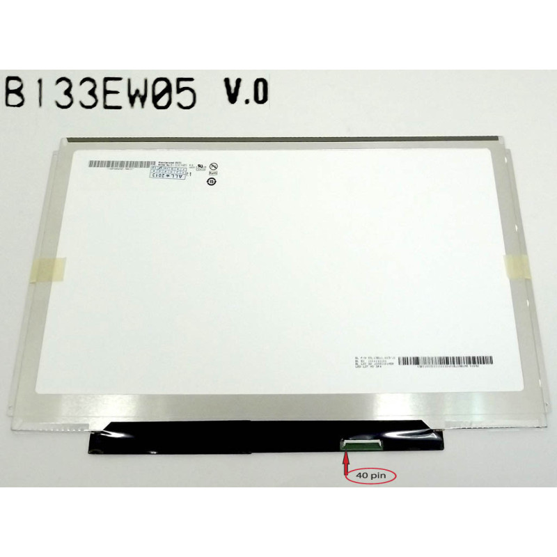 Матриця 13.3 Slim 1280*800 40pin AUO B133EW05 V.0 Матриця 13.3 Slim 1280*800 40pin AUO B133EW05 V.0