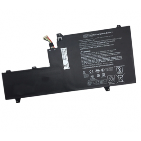 Батарея OM03XL HP EliteBook X360 1030 G2 HSTNN-IB70 863280-855 863167-1B1 863176--171 HSTNN-I04C HSTNN-IB7O 11.55V 3800mAh