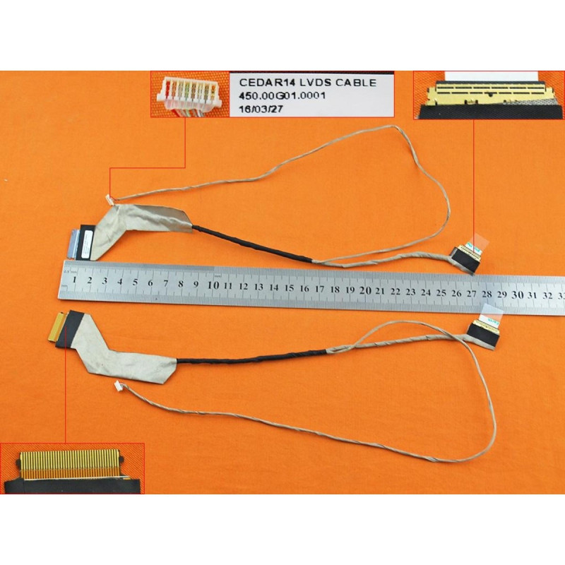Шлейф матрицы Dell Inspiron 3441 3442 3443 3445 3446 3447 3448 3449 450.00G01.0001 45000G010001 0872W7 Cedar14 Шлейф матрицы Dell Inspiron 3441 3442 3443 3445 3446 3447 3448 3449 450.00G01.0001 45000G010001 0872W7 Cedar14