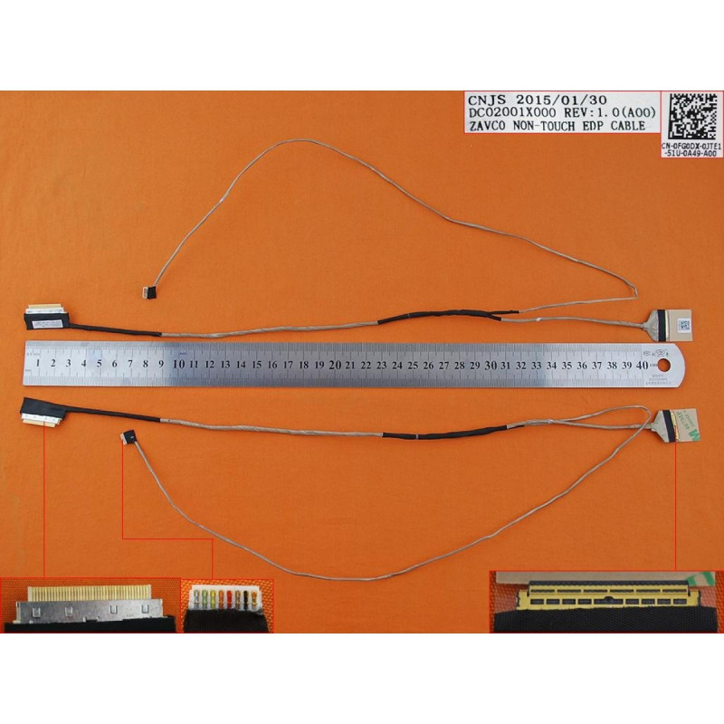 Шлейф матрицы Dell Inspiron 15 5545 5447 5547 5543 5548 5455 5557 DC02001X000 0FG0DX CNJS Шлейф матрицы Dell Inspiron 15 5545 5447 5547 5543 5548 5455 5557 DC02001X000 0FG0DX CNJS