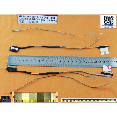 Шлейф матрицы Dell Inspiron 15-5000 15-5555 15-5558 15-5559 AAL25 DC02002BZ00 0WNXWK FullHD 40pin