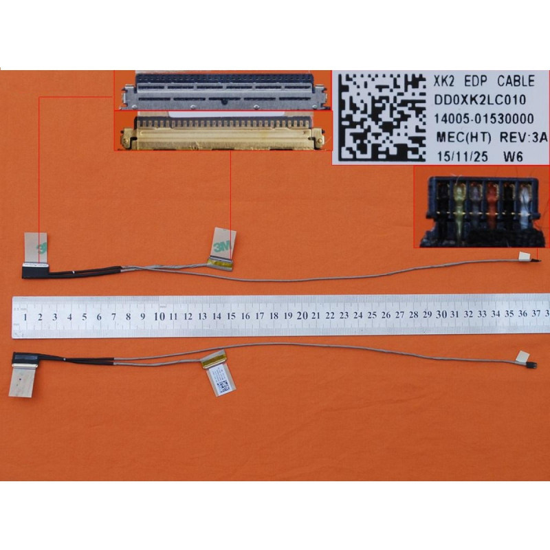 Шлейф матрицы Asus EeeBook X205 X205T X205TA X205A F205T F205TA DD0XK2LC010 14005-01530000 14005-01530100 Шлейф матрицы Asus EeeBook X205 X205T X205TA X205A F205T F205TA DD0XK2LC010 14005-01530000 14005-01530100