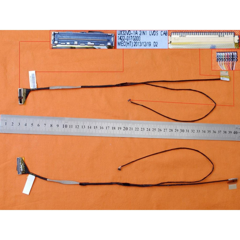 Шлейф матрицы Asus ZenBook BX32A BX32VD UX32A UX32VD LVDS 30pin 1422-017G000 1422017G000 14005-00030800 14005000308 Шлейф матрицы Asus ZenBook BX32A BX32VD UX32A UX32VD LVDS 30pin 1422-017G000 1422017G000 14005-00030800 14005000308
