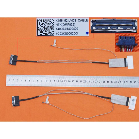 Шлейф матрицы Asus K455LA K455LAB K455LD K455LDB K455LJ K455WA K455WE R41LD R41LDB R406LD R406LDB R419LD R419LDB