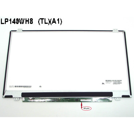 Матрица 14.0 LP140WH2-TLM2 LP140WH2-TLB1 LP140WH2-TLE3 LP140WH2-TLS1 LP140WH2-TLL1 LP140WH2-TLA1 LP140WH2-TLT1 LP140WH2-TLN1
