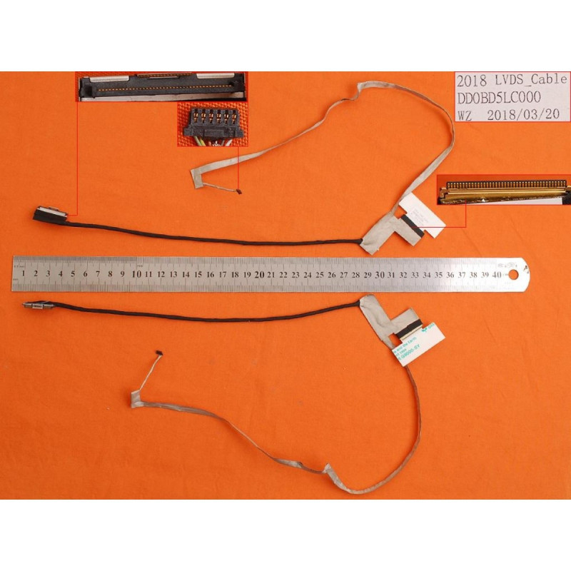 Шлейф матриці Toshiba Satellite C70 C70-D C70-A C75 C75-D C75-A DD0BD5LC000 DD0BD5LC020